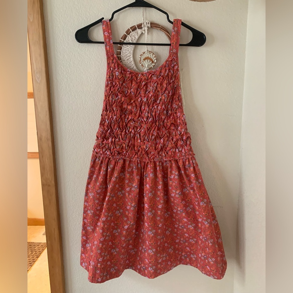 Free People Petunia Smocked Open-Back Mini Dress - Picture 2 of 7